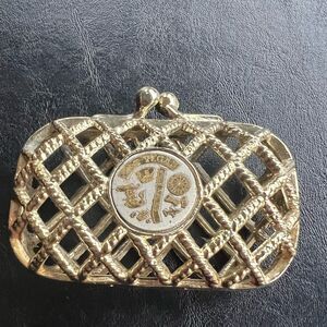 Vintage Vegas Souvenir Coin Chip Purse